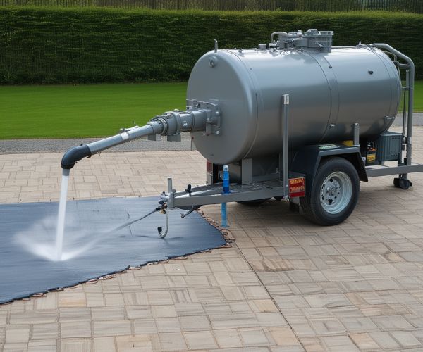 Professional tank cleaning equipment and process